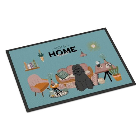 Carolines Treasures 24 x 36 in. Bouvier Des Flandres Sweet Home Indoor or Outdoor Mat CK7919JMAT